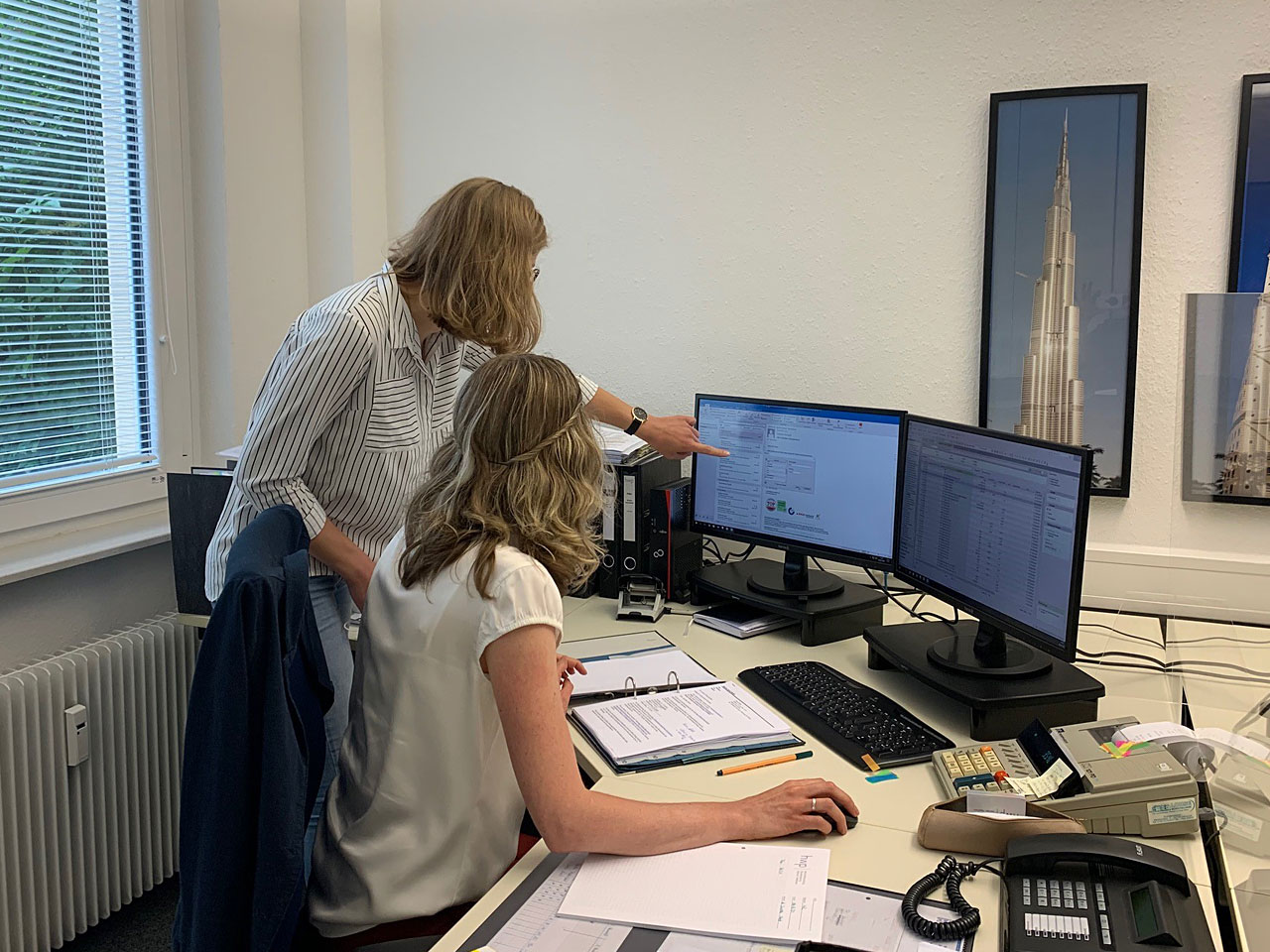 ... und moderner technischer Ausstattung.